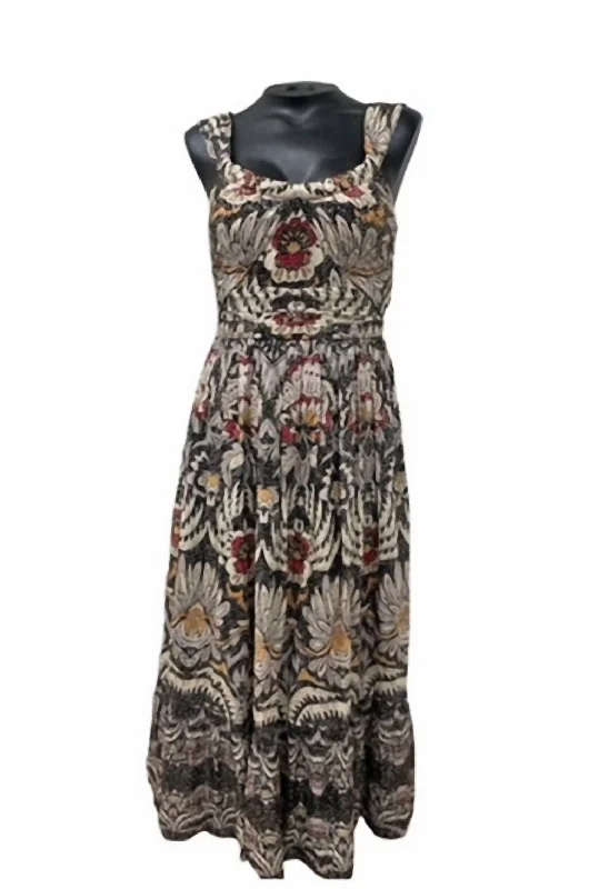 Unleash Your Trend Driven Style Wide Strap Tiny Sequin Dress In Floral Sequin Bold Silhouette