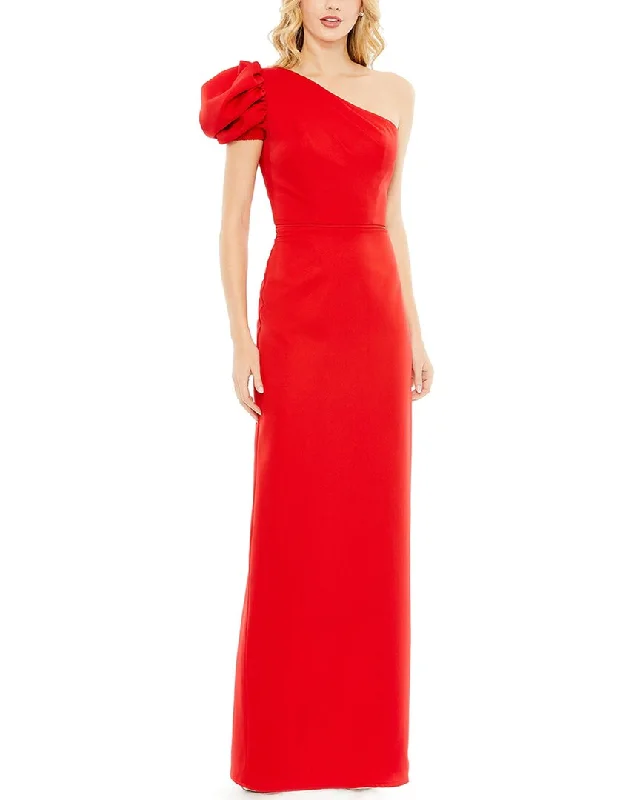 Flash Sale Mac Duggal Column Gown Effortless Comfort