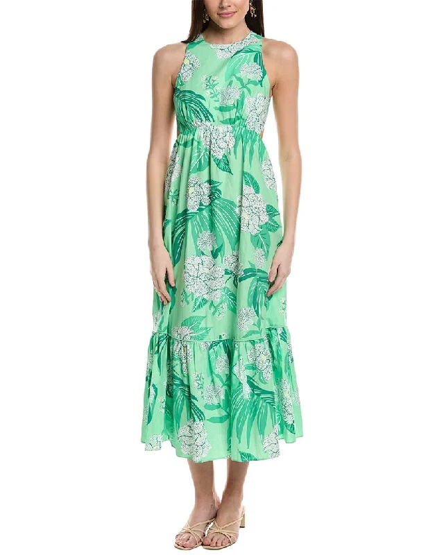 Day-To-Night Styles FARM Rio Dewdrop Floral Midi Dress Y2K Nostalgic Fashion Look