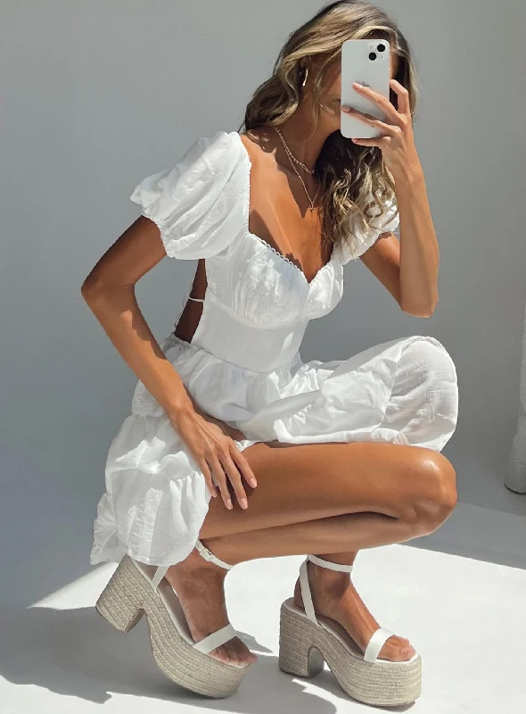 Unleash Your Style Danny Mini Dress White Nordic Minimalist Home Look