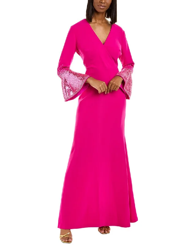 Best-Sellers Sachin + Babi Silk-Blend Maeve Gown Effortless Comfort