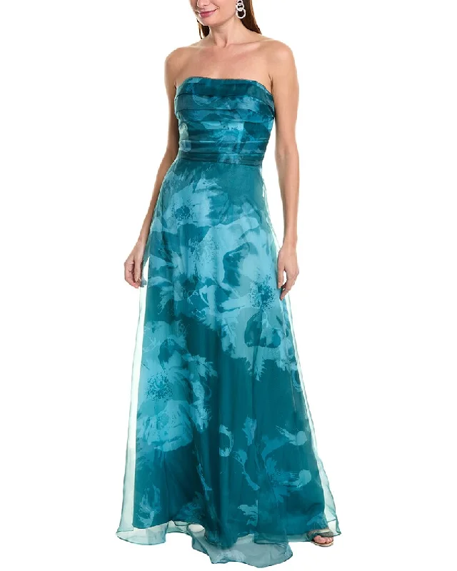 New Arrivals Rene Ruiz Jacquard Gown Sophisticated Cut