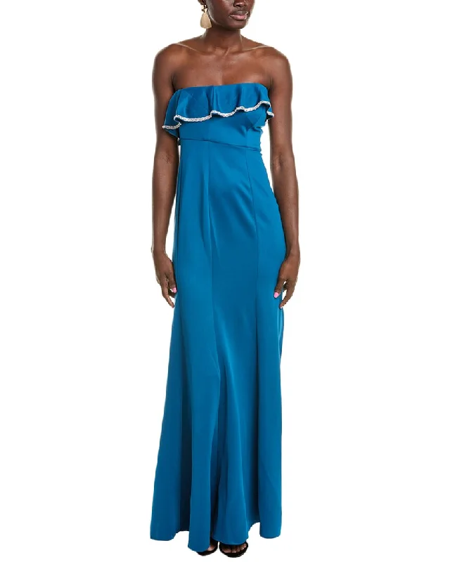 Fast Fashion Favorites Rene Ruiz One-Shoulder Gown Urban Sophistication