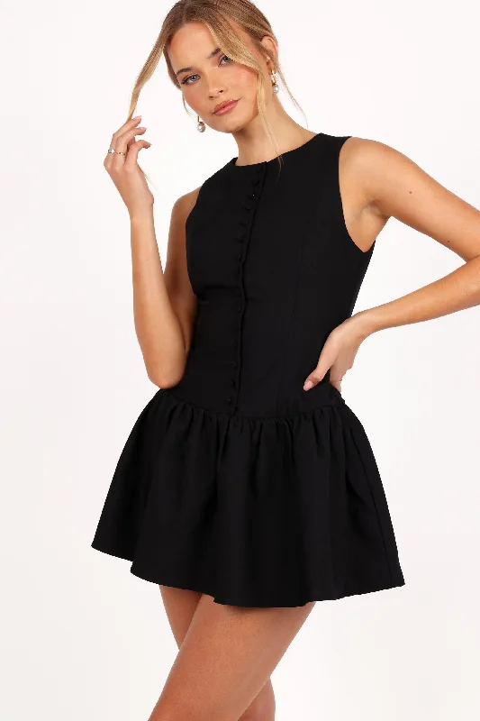 Athleisure Style Sale Ruth Mini Dress - Black Formal Outfit