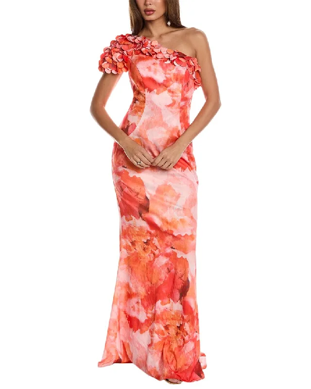 Unbeatable Prices Rene Ruiz One-Shoulder Gown Modern Romance