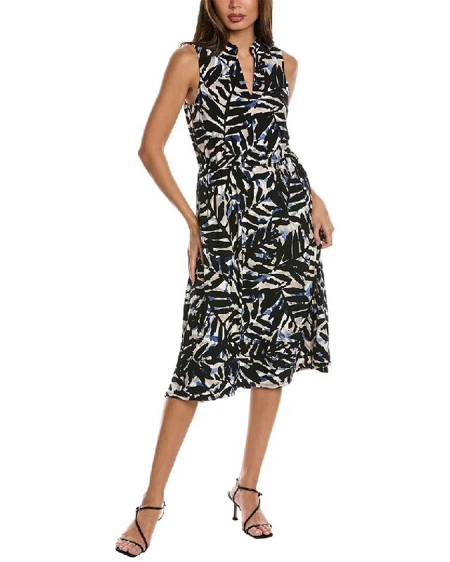 Classic Elegance Sales Anne Klein Jenna Drawstring Midi Dress Sophisticated Cut