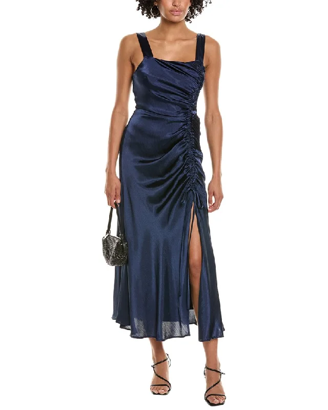 Best-Sellers Taylor Satin Yoryu Maxi Dress Feminine Soft - Hued Look