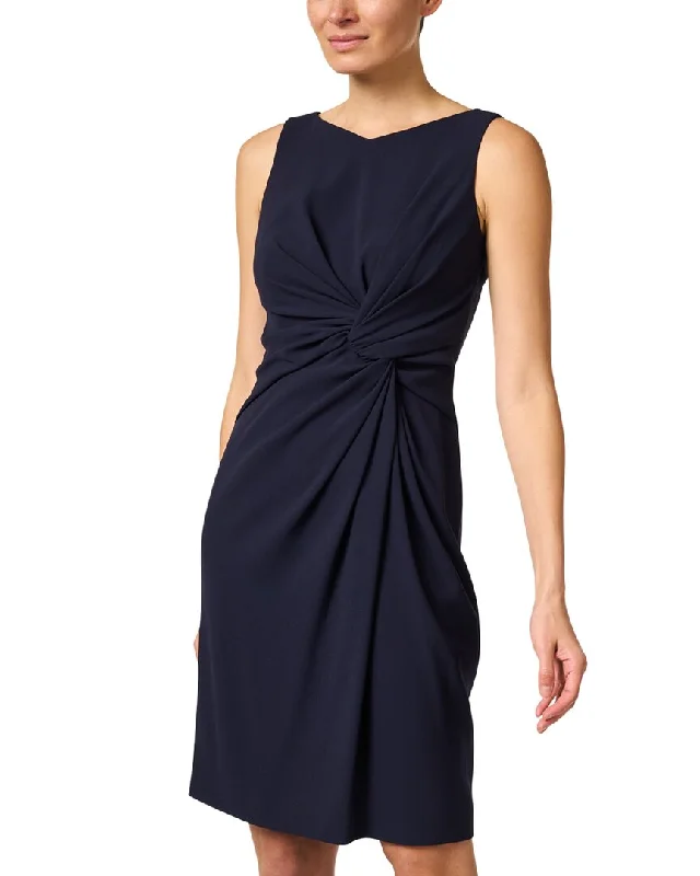 Stylish Looks Paule Ka Satin Sheath Dress Today Only