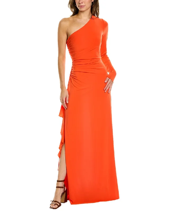 Comfort Meets Fashion Halston Giana Gown Elegant Details