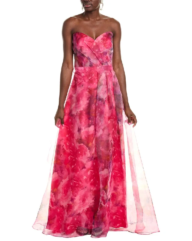 Daily Deals Rene Ruiz Organza Gown Subtle Sophistication