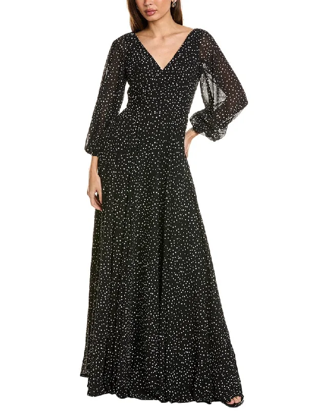 Shop Sale Items Rene Ruiz Puff Sleeve Gown Bohemian Vibe