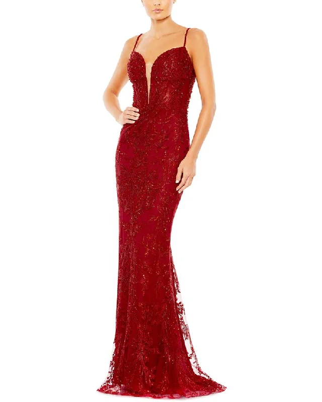 Break Fashion Norms Mac Duggal Gown Romantic Flair