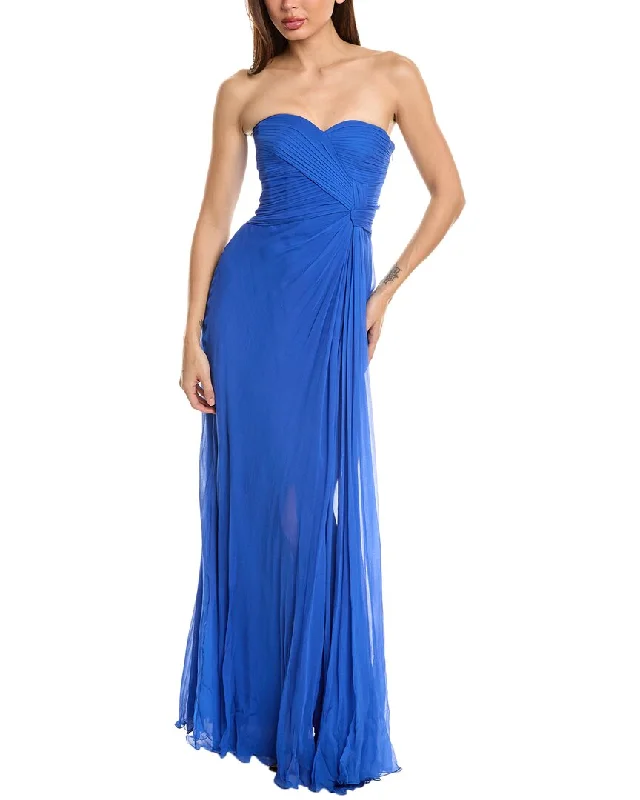 Everyday Elegance Sale Alberta Ferretti Silk Gown Fashion-Forward Style