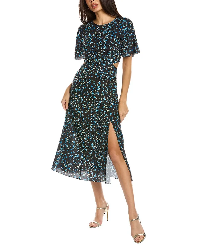 Flash Sale French Connection Shea Ferna Verona Midi Dress Fashion-Forward Style