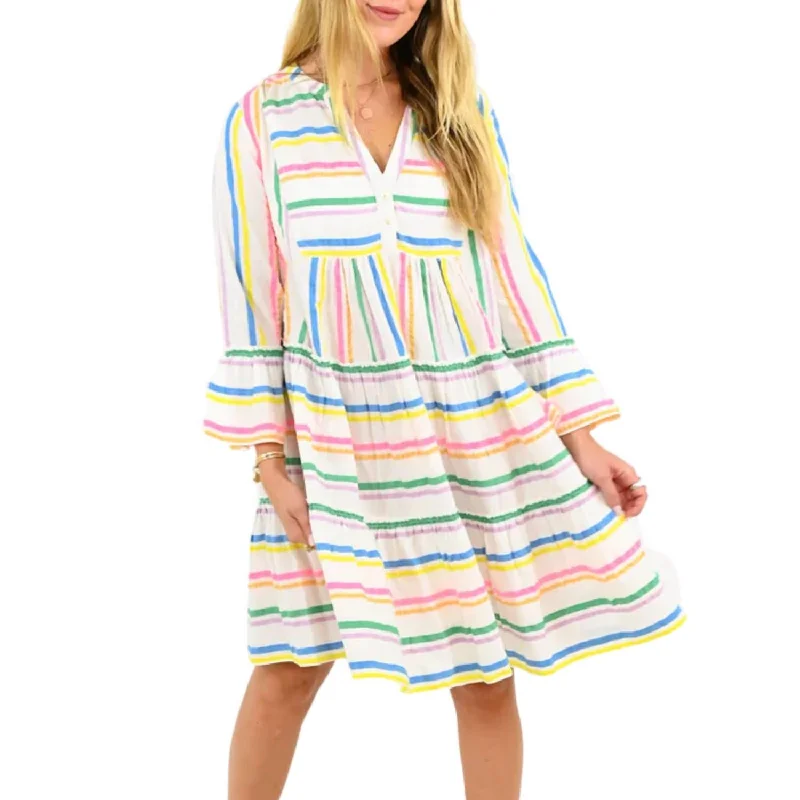 Snag Fabulous Fashion Bargains Charlie Shirt Dress In Multi Feminine Elegant