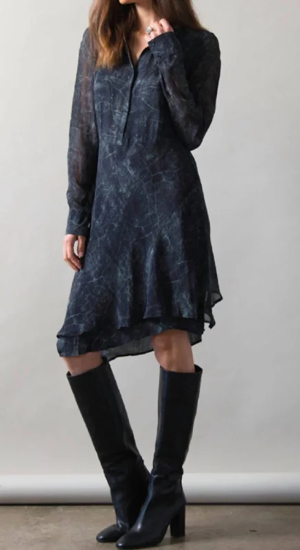 Special Offer For You Go Flirty Shirt Dress In Marble Print Alluring Design