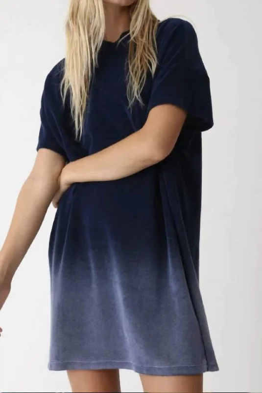 Best Sellers Baxter T-Shirt Dress In Sunbleach Indigo Refined Look