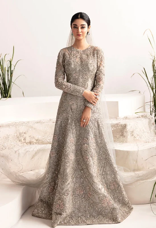 New In This Season Embellished Walima Pakistani Bridal Dress in Gown Style Effortless Style