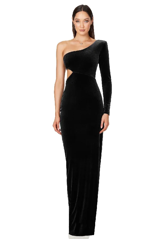 Limited Stock, Big Sale Nookie Dejavu Gown - Black Effortless Comfort