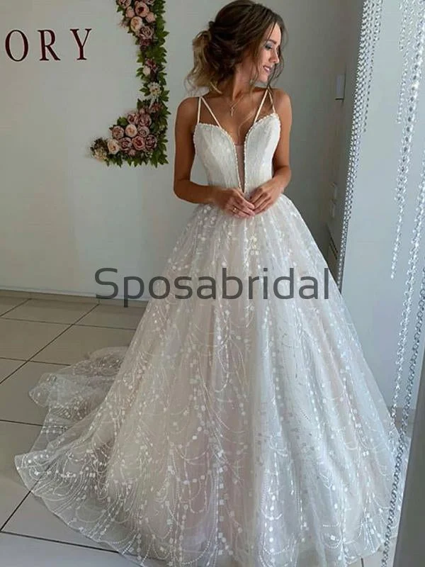 Best Deals Of The Season A-line Unique Lace Country Modest Vintage Wedding Dresses WD0412 Formal Outfit