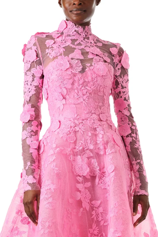 Limited Edition Long Sleeve Pink Lace Jacket Effortless Sophistication