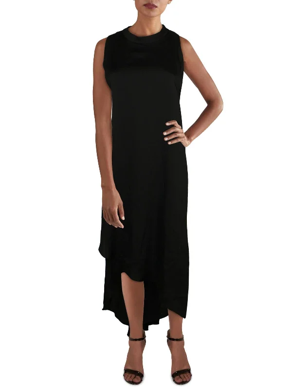 Inspired By You, Designed For You Womens Asymmetric Sleeveless Cocktail Dress Feminine Flow