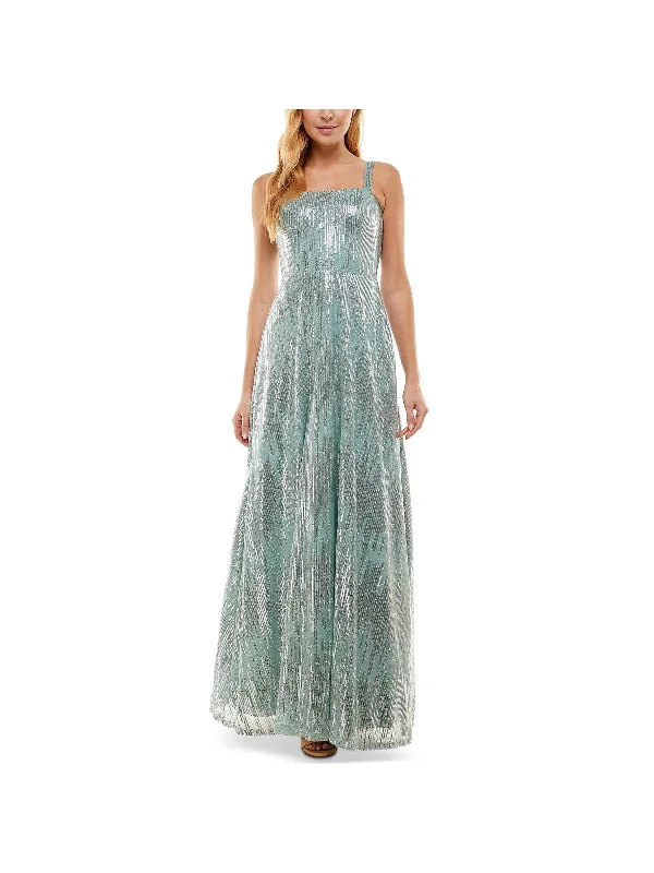 Athleisure Style Sale Juniors Womens Sequin Sleeveless Evening Dress Grab Romantic Date - Night Styles Now