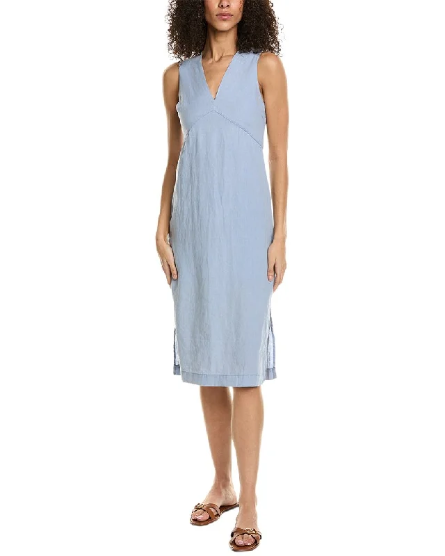 Trendy Women'S Wear Collection Michael Stars Hilary Sleeveless Linen Shift Dress Summer Fashion