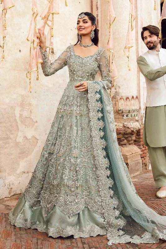 Relaxed Style Deals Pakistani Bridal Walima Dress in Frock Lehenga Style Big Savings on Minimalist Office Styles