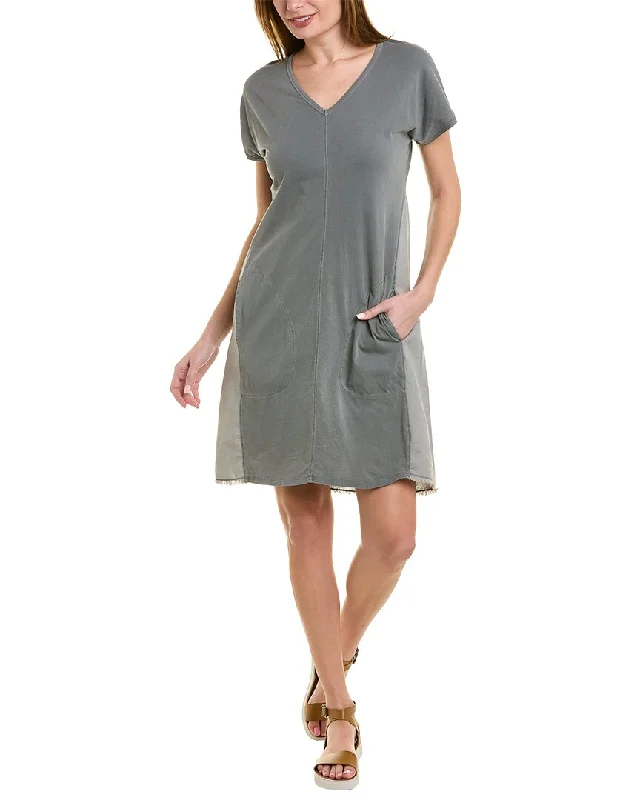 Casual Yet Chic Sales XCVI Wearables Gibbon T-Shirt Dress Contemporary Elegance