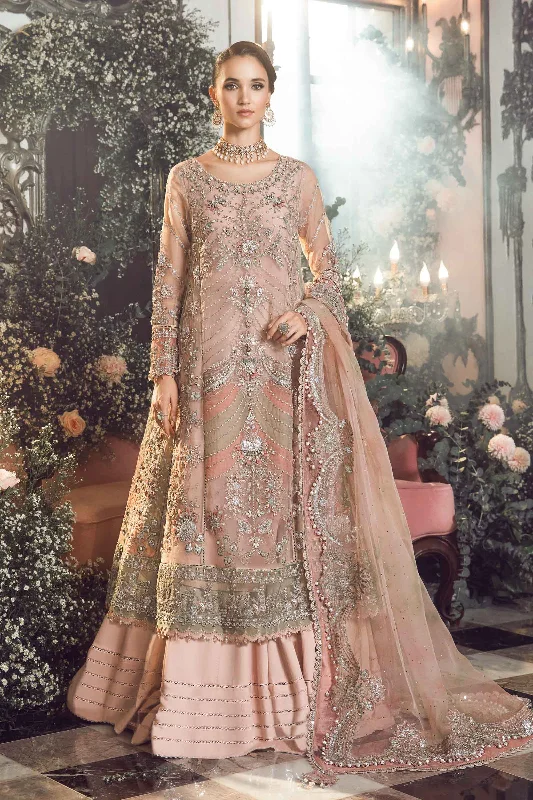 Laid-Back Fashion Offers Walima Dress in Pink Bridal Lehenga and Kameez Style Modern Glamour