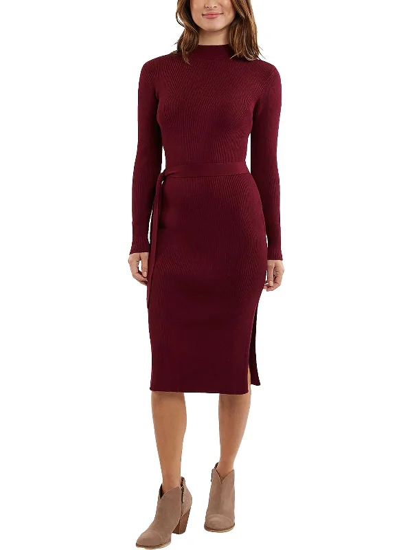 Unbeatable Prices Womens Fall Ribbed Sweatshirt Dress Flowing Silhouette