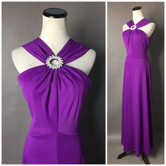 Budget Saver Purple Prom Dress ， Sleeveless prom dress   cg8908 Great Deals on Ethnic Cultural Wear