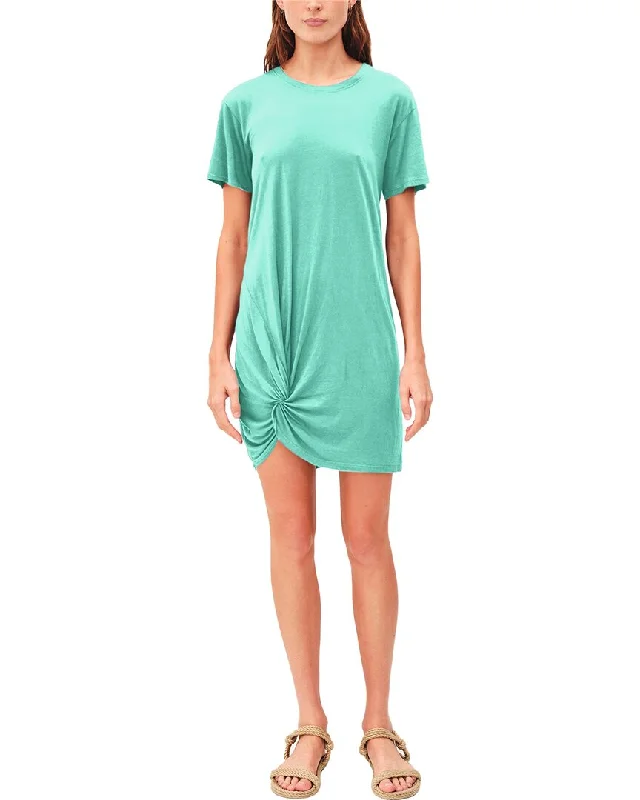 Limited Styles SUNDRY Side Twist T-Shirt Dress Elevated Style