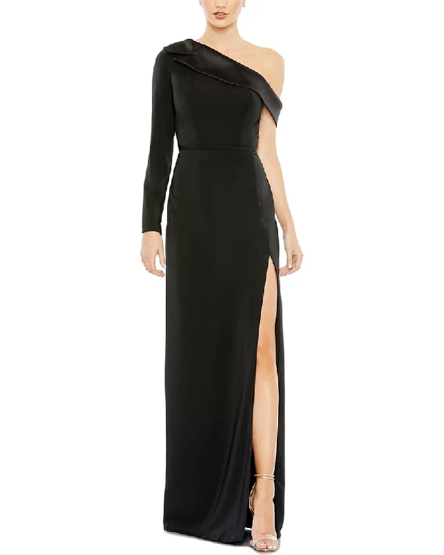 Affordable Trendy Fashion Mac Duggal A-Line Gown Effortless Sophistication