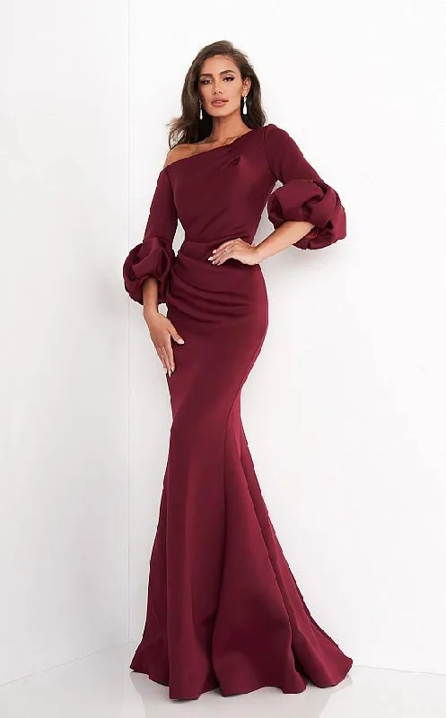 Relaxed Style Deals Jovani 39739 Long Formal Pleated Trumpet Dress Elegant Ensemble