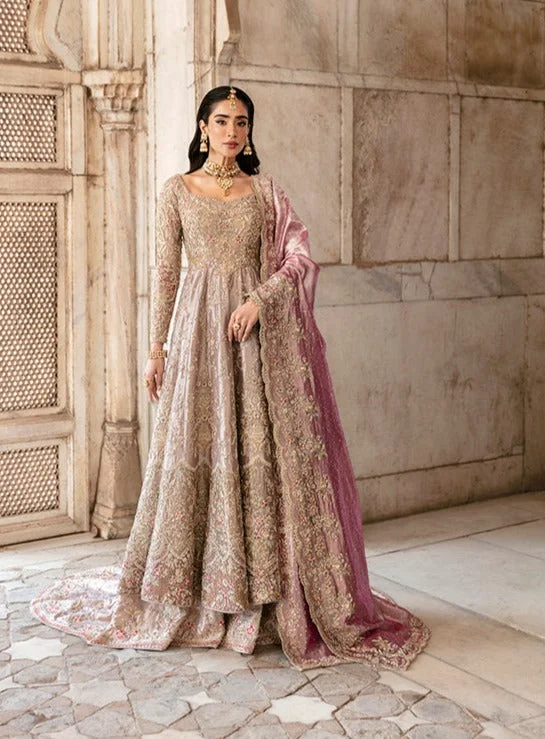 Cozy Chic Promotions Pakistani Bridal Outfit in Pishwas Frock Lehenga Style Limited - Stock