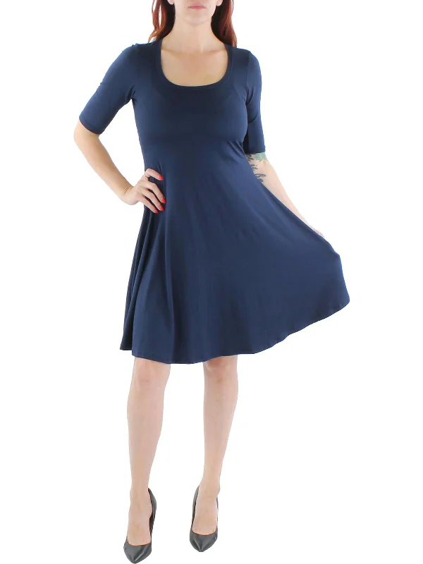 Browse Our Top Products Womens Knit Midi T-Shirt Dress Luxury Comfort