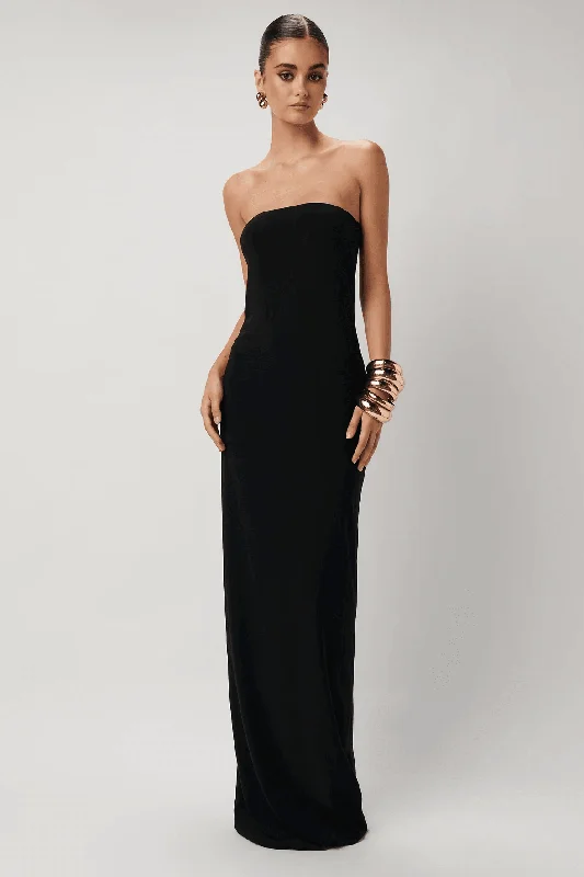 The Good Stuff Danita Maxi Dress - Black Alluring Design