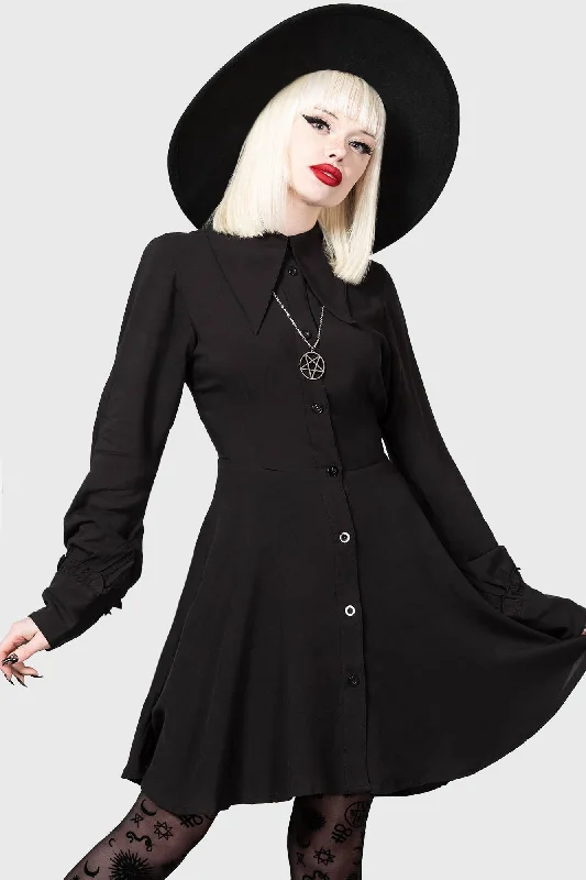 Avant-Garde Style Promotions Kimaris Long Sleeve Dress - Resurrect Classic Timeless Elegant Style