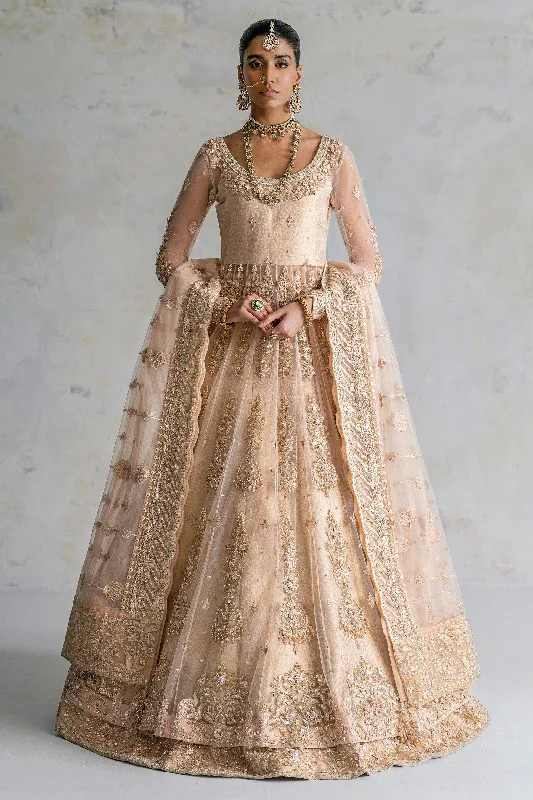 Top Brand Discounts Pakistani Bridal Lehenga with Pishwas Frock and Dupatta Effortless Comfort